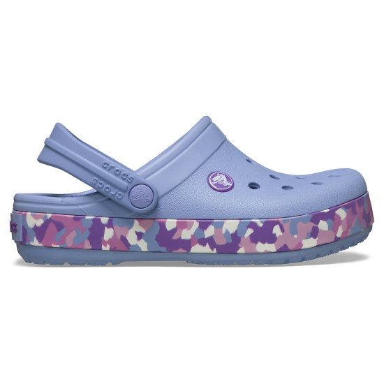 Crocs Kids' Crocband Glow Confetti Band Clog